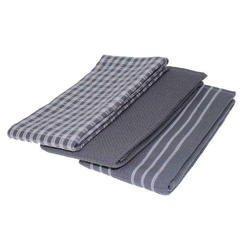 Classic Kitchen Towels, 100% Natural Cotton, The Best Tea Towels, Dish Cloth, Absorbent and Lint-Free, Machine Washable, 18 x 25